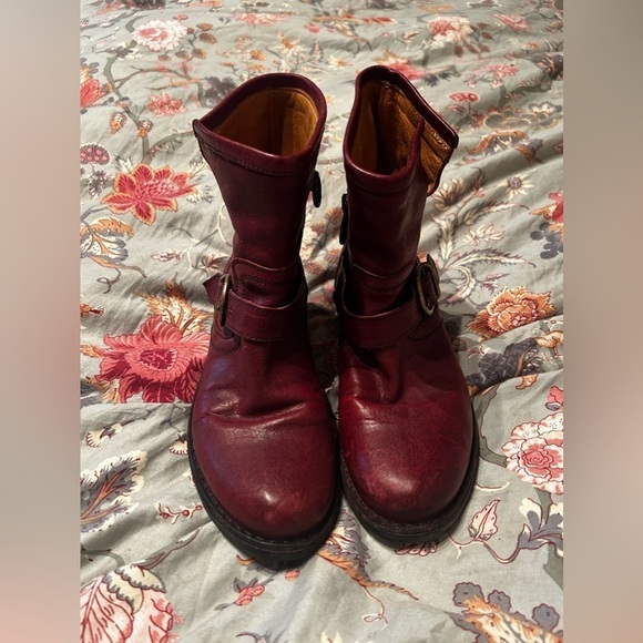 FIORENTINI + BAKER “ Eternity Eli “ Biker Boot ** RED** - sz35 - Picture 4 of 9